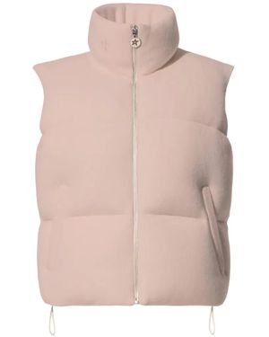 Perfect Moment Merino Wool & Cashmere Down Gilet - Pink