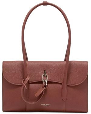 Giorgio Armani Borsa A Spalla Piccola - Marrone