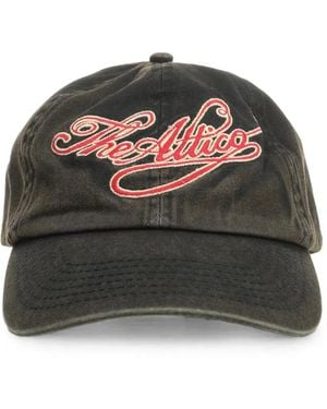 The Attico Cappello Da Baseball Con Logo - Nero