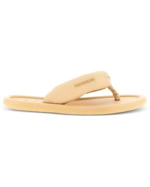 Havaianas Maxi Puffed Up Thong-Strap Flip Flops - Metallic