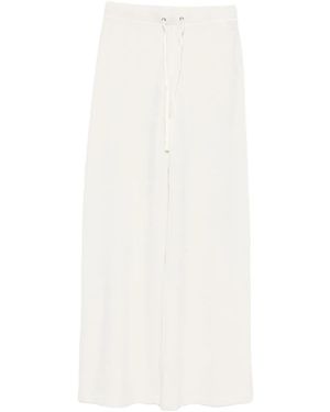 James Perse Drawstring-Waist Trousers - White