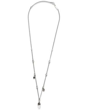 Ann Demeulemeester Impi Heart-Charm Necklace - White