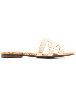 Sam Edelman Bay Cutout Strap Sandals - White