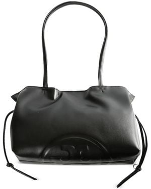 Tory Burch ドローストリング ハンドバッグ - ブラック