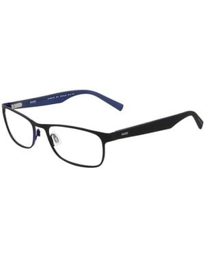 BOSS Rectangle-Frame Glasses - White