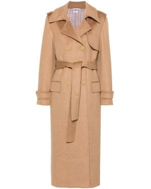 Thom Browne ダブルコート - ナチュラル