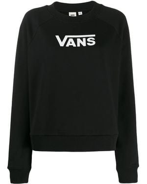 Vans Logo-Print Sweatshirt - Black