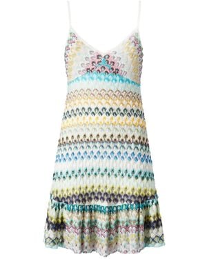 Missoni Printed Mini Dress - Blue
