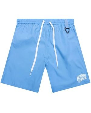 BBCICECREAM Logo-Print Shorts - Blue
