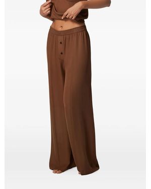 Kiki de Montparnasse Georgette Trousers - Brown