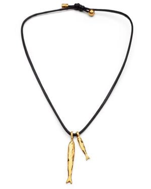 Alighieri The Gon Fishing Necklace - Metallic