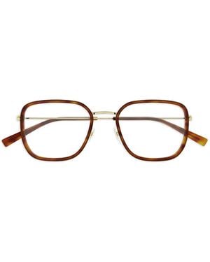 Gucci Square-Frame Glasses - Brown