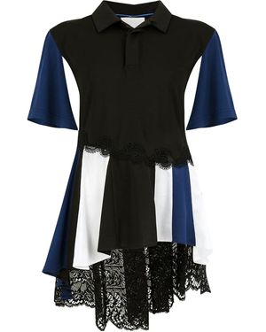 Koche Deconstructed Multi-Panel Top - Black