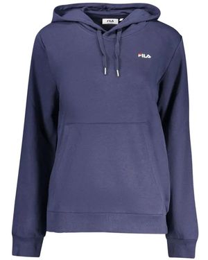 Fila Hoodie Mit Logo-Patch - Blau