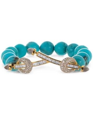 ANANYA Chakra And Diamond Bracelet - Blue