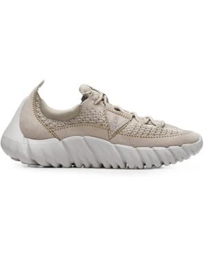Clarks Nature 360 Panelled Trainers - White