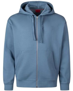 HUGO Zip Hoodie - Blue