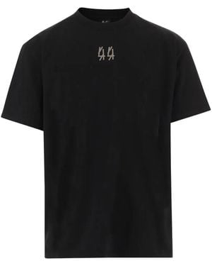 44 Label Group Logo-Print T-Shirt - Black