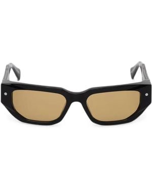 AllSaints Sloana Geometric-Frame Sunglasses - Black