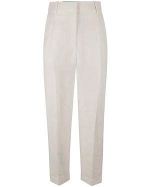 McQueen Trousers Viscose - White