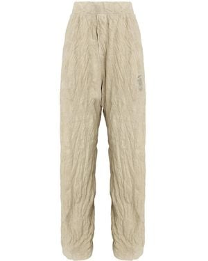 Osklen Pantalon Fuselé À Effet Froissé - Neutre