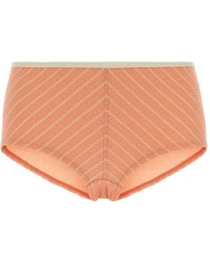 Eres Aftersun Embroidered Bikini Bottoms - Natural