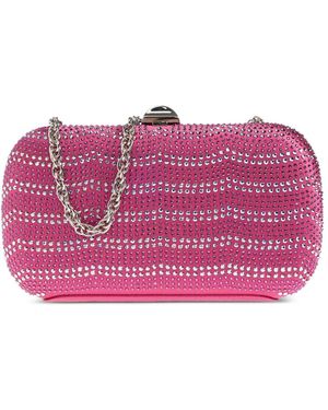 Rodo Embellished Clucth Bag - Purple