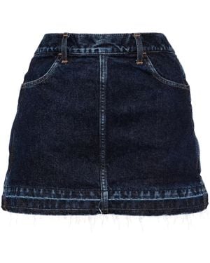 Toga Denim Mini Skirt - Blue