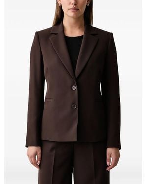 Kaos Single-Breasted Notched-Lapel Blazer - Black