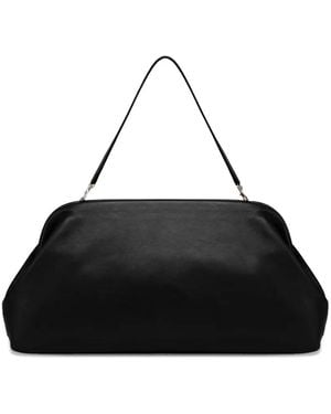 Philosophy Di Lorenzo Serafini Schultertasche Aus Leder - Schwarz