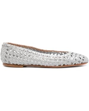Fabio Rusconi Zema Ballet Flats - White
