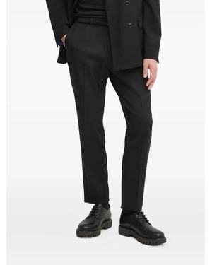 BOSS Pantaloni Sartoriali Con Pieghe - Nero