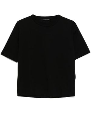 Luisa Cerano Cotton T-Shirt - Black
