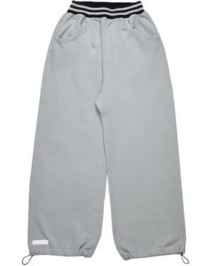 PDF Jojo Rear-Pocket Track Pants - Gray