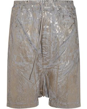 Rick Owens ドローストリング ショートパンツ - グレー