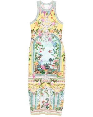 CAMILLA Tales Of Topkapi Palace Tank Dress - Metallic