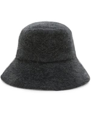Dorothee Schumacher Fluffy Statements Bucket Hat - Black