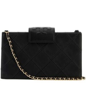 Tory Burch Bandolera Fleming - Negro