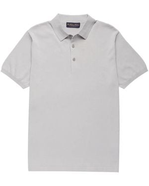 Brooks Brothers Klassisches Poloshirt - Weiß