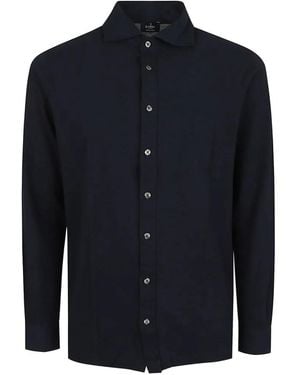 Barba Napoli Buttoned Shirt - Blue