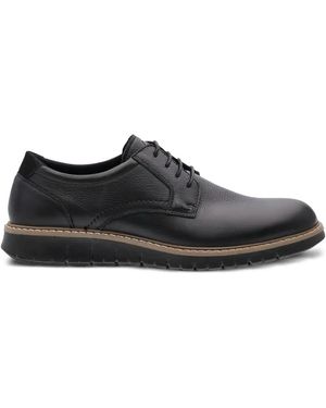 Ara Leandro Leather Lace-Up Derby Shoes - Black