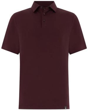 BOGGI Half-Button Polo Shirt - Red