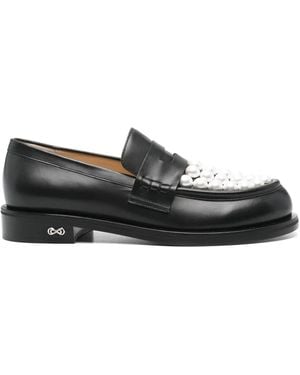 Mach & Mach Flat Shoes - Black