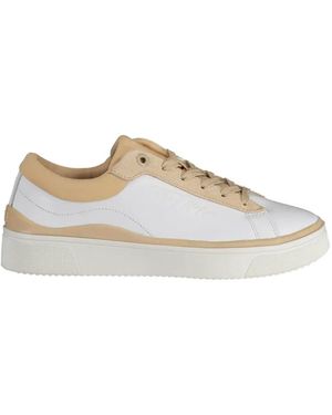 Tommy Hilfiger Lace-Up Trainers - White