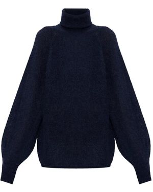 By Malene Birger Magoo Raglan-Sleeve Tutleneck Jumper - Blue