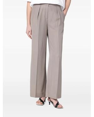Calvin Klein Pantalones plisados - Gris