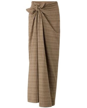 Soeur Goa Asymmetric Skirt - Natural