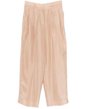 Fabiana Filippi Pleated Pants - Natural