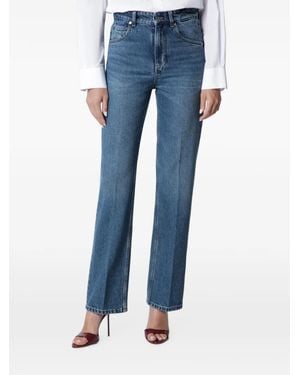 Victoria Beckham Julia High-Rise Jeans - Blue
