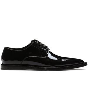 Dolce & Gabbana レザー ダービーシューズ - ブラック